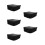 5Pcs Dustproof Black Oxford Cloth Vinyl Turntable Covers 4