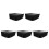 5Pcs Dustproof Black Oxford Cloth Vinyl Turntable Covers 7