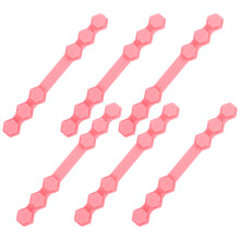 20Pièces Accroches Oreilles Masque Rose Anti-Glisse