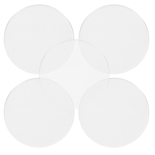 12Pièces Lentilles Transparentes Pour Cours De Physique Expériences