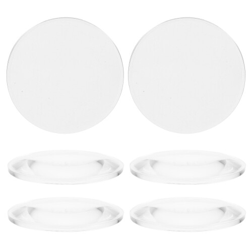 12Pièces Lentilles Transparentes Pour Cours De Physique Expériences 1