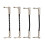 8Pcs Silver Copper Guitar Instrument Cable Noise Reduction Amp Cable 1