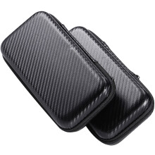 4Pièces Trousse Rangement Câbles Voyage Noire Compacte Solide