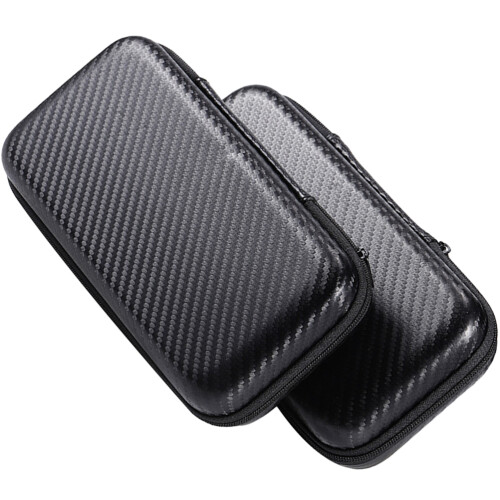 4Pièces Trousse Rangement Câbles Voyage Noire Compacte Solide