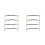 8Pcs Silver Copper Guitar Instrument Cable Noise Reduction Amp Cable 9
