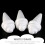 6Pièces Figurines Glace En Mousse Blanche Pour DIY Éducation 6