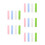 20Pcs Multi-Color ABS Nurses Vial Cap Opener Compact Bottle Opener 8
