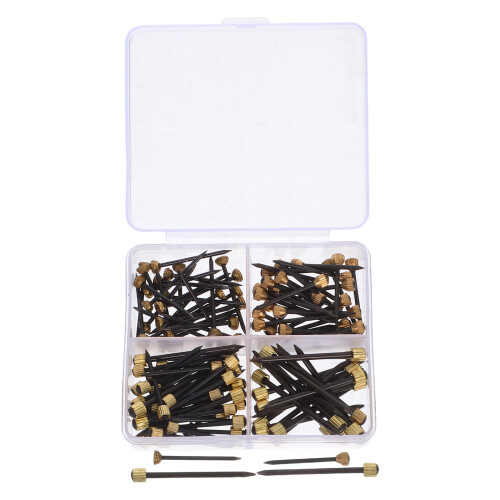 240Pcs Durable Wall Frame Nails Multi Color with Copper Cap Protection 1