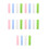 20Pcs Multi-Color ABS Nurses Vial Cap Opener Compact Bottle Opener 9