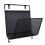 2Pcs Nordic Style Wall Mounted Iron Mesh Shelf With Hooks 1