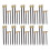 240Pcs Durable Wall Frame Nails Multi Color with Copper Cap Protection 3