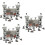 3 Sets Creative War Model Set Soldier Toys Sand Table Models Grey 7