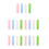 20Pcs Multi-Color ABS Nurses Vial Cap Opener Compact Bottle Opener 4