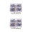 240Pcs Durable Wall Frame Nails Multi Color with Copper Cap Protection 5
