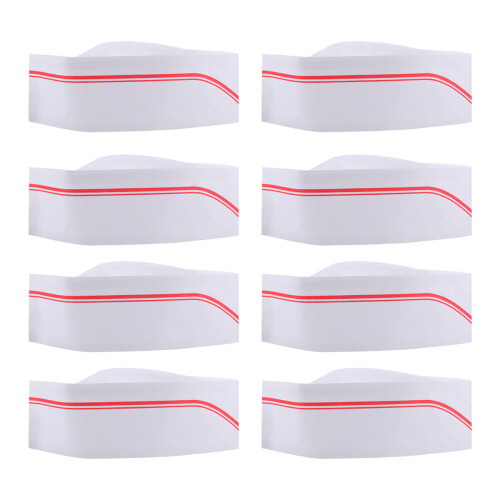 100Pièces Toques De Chef Jetables Confortables Pour Cuisine