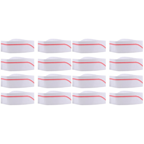 100Pièces Toques De Chef Jetables Confortables Pour Cuisine 1