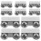 20 Pcs Cable Clamp Wire Rope Fastener For Picture Hanging String Light 2
