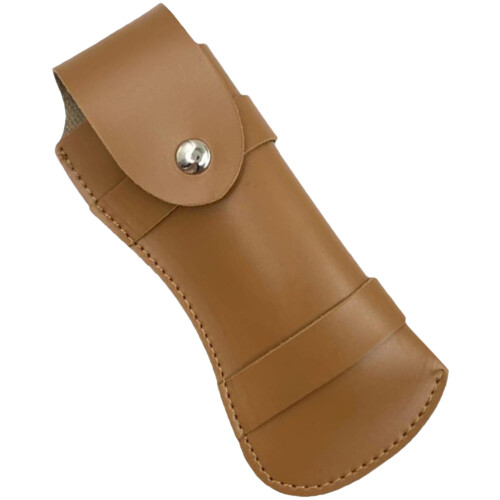 3Pièces Protège-Cutter En Cuir PU Marron Clair Résistant 2