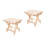 2Pièces Petit Bois Pliable Antidérapant Pour Usage 11