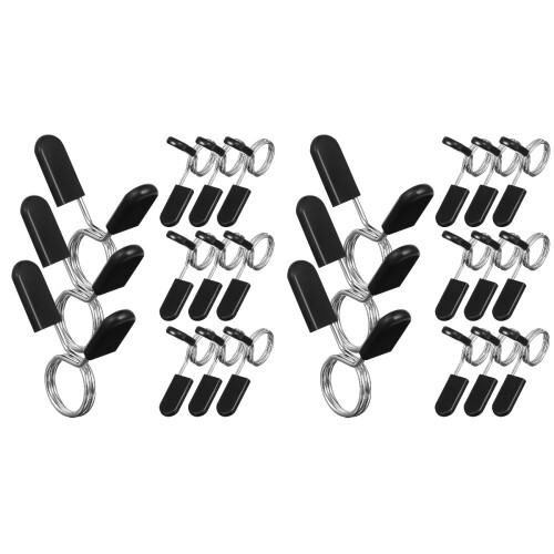 24Pièces Clips De Serrage Pour Barre Haltères Multi Usage 1