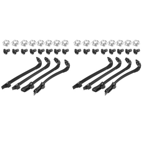 2Pièces Fixations Roller Sangles Boucles Robustesse Ajustabilité 1