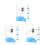 12 Pcs Automatic Bird Water Feeder For Parrots Parakeets Quails 6