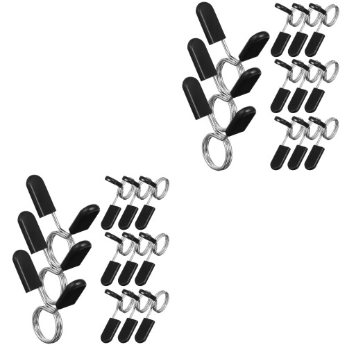 24Pièces Clips De Serrage Pour Barre Haltères Multi Usage 2