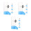 12 Pcs Automatic Bird Water Feeder For Parrots Parakeets Quails 9