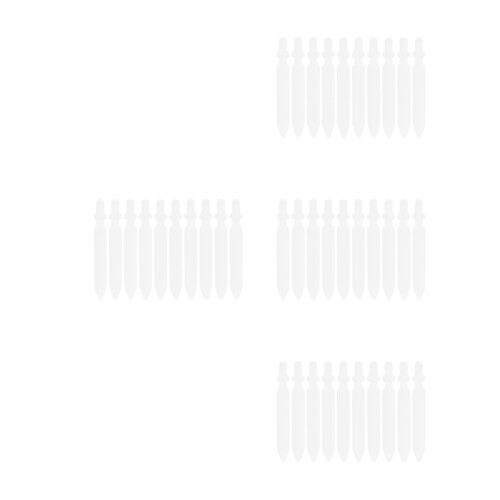 40Pcs White Nylon Paint Pen Nibs Replacement Tips for Universal Use 1
