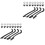 2Pièces Fixations Roller Sangles Boucles Robustesse Ajustabilité 3