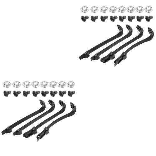 2Pièces Fixations Roller Sangles Boucles Robustesse Ajustabilité 2