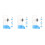 12 Pcs Automatic Bird Water Feeder For Parrots Parakeets Quails 5