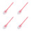 4Pcs Portable Pink Back Scrubber Lotion Applicator with Handles 8