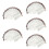 60 Pcs Natural Eyebrow Stickers Fake Eyebrow Paste 11