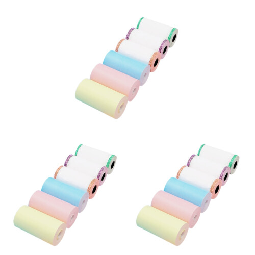 18Pièces À Copier Coloré Assorti Facile À Déchirer Et Coller 1