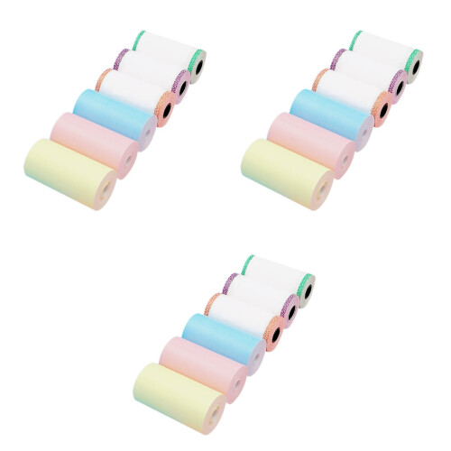 18Pièces À Copier Coloré Assorti Facile À Déchirer Et Coller 2