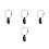 4Pcs Durable Plastic Flying Disc Clips for Outdoor Activities 6