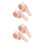 4Pièces De Danse Satinés Rose Pour Chaussures De Ballet 8