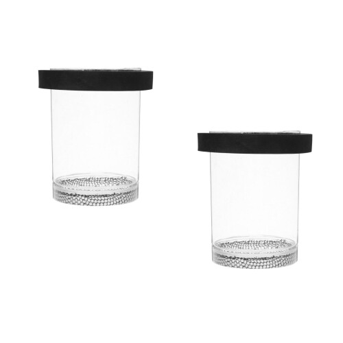 2Pièces Boîtes D'élevage Transparentes Pour Aquarium Séparation 2