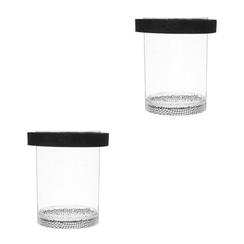 2Pièces Boîtes D'élevage Transparentes Pour Aquarium Séparation 1