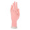 2Pièces Main Factice Beige Maniable Pour Insertion Embouts Ongles 1