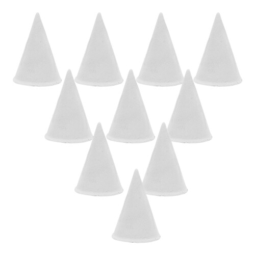 30Pcs Ceramic Refractory Kiln Nails White Clay Firing Support Tools 2
