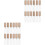 24Pcs Lightweight Empty Perfume Glass Bottles Refillable Spray 4