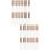 24Pcs Lightweight Empty Perfume Glass Bottles Refillable Spray 8