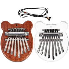 6Pièces Petit Kalimba Portable Piano À Pouce Coloré Instrument Durable