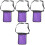 4Pièces Ceinture - Infirmière Violet Durable Et 10