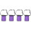 4Pièces Ceinture - Infirmière Violet Durable Et 11