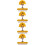 4sets Miniature Trees For Model Scenery Plastic Model Trees Garden Decor Realistic Look 10pcs*4 10