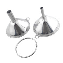 2Sets Mini Roestvrijstalen Funnels Keuken Met Handvat