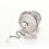 2Pcs Stainless Steel Tea Infuser With Lid And Chain Hook 9